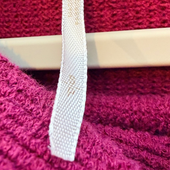 Free People Fuchsia Pink Ottoman Slouchy Tunic Sweater SIZE S - Picture 11 of 16